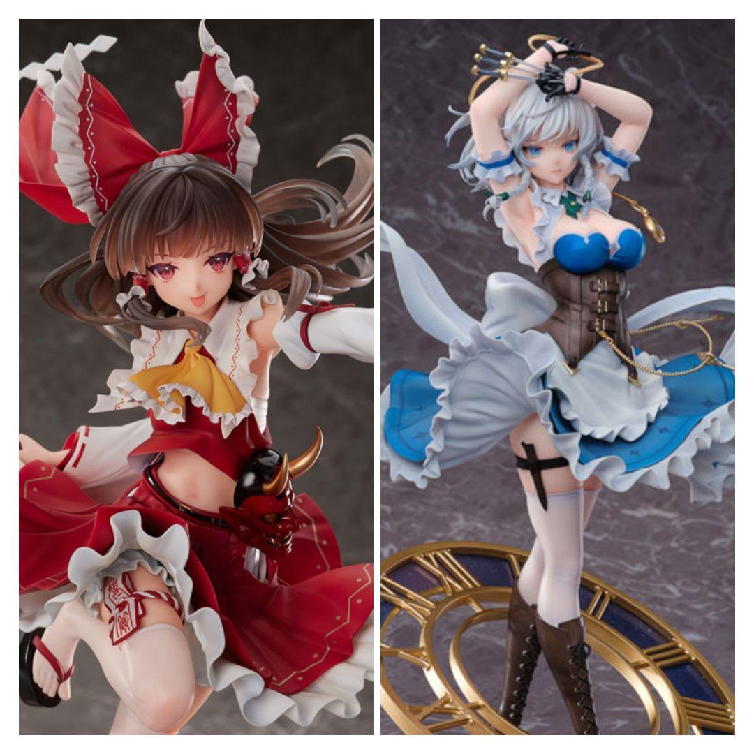 東方Project 月時計 十六夜咲夜 博麗霊夢 フィギュア MAGI ARTS