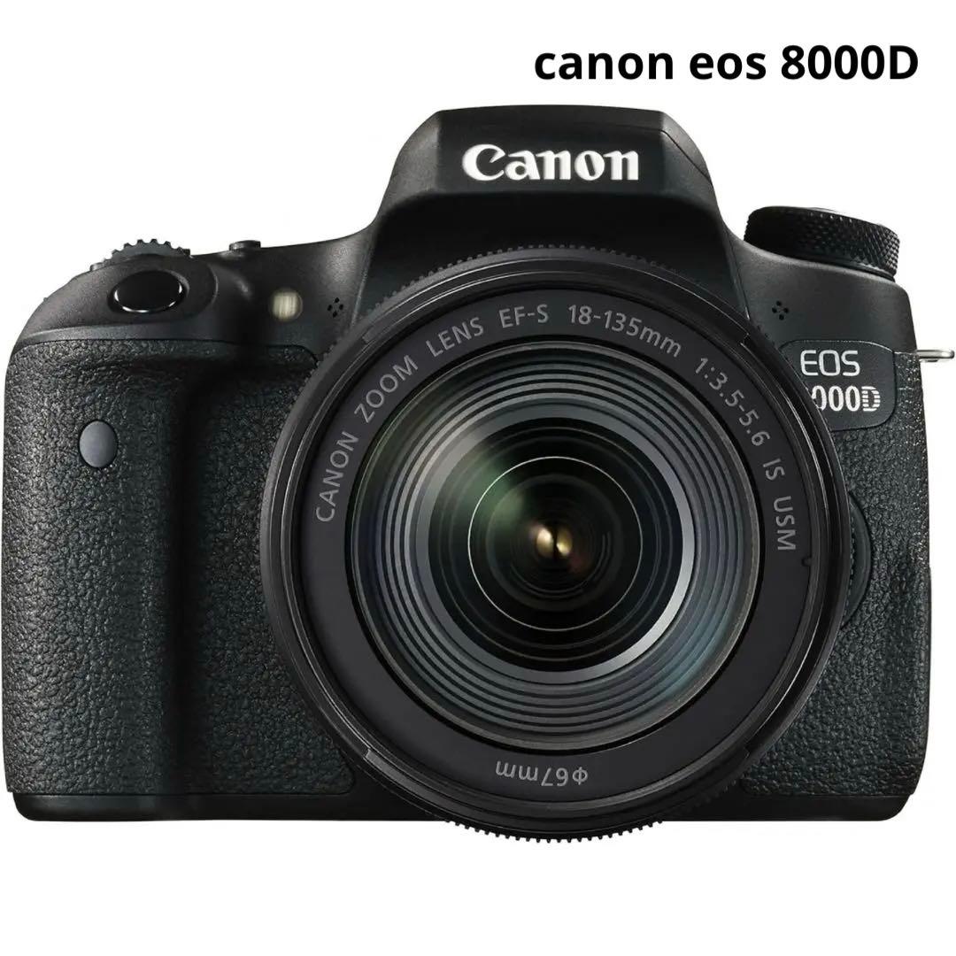 【動作確認済み】EOS 8000D / Canonバッテリー・ストラップ付き