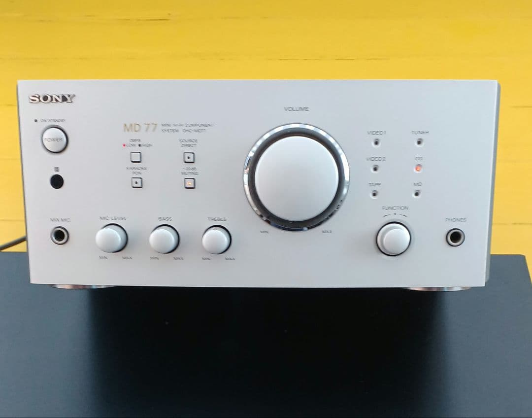 SONY MD 77　プリメインアンプ　TA-MS77