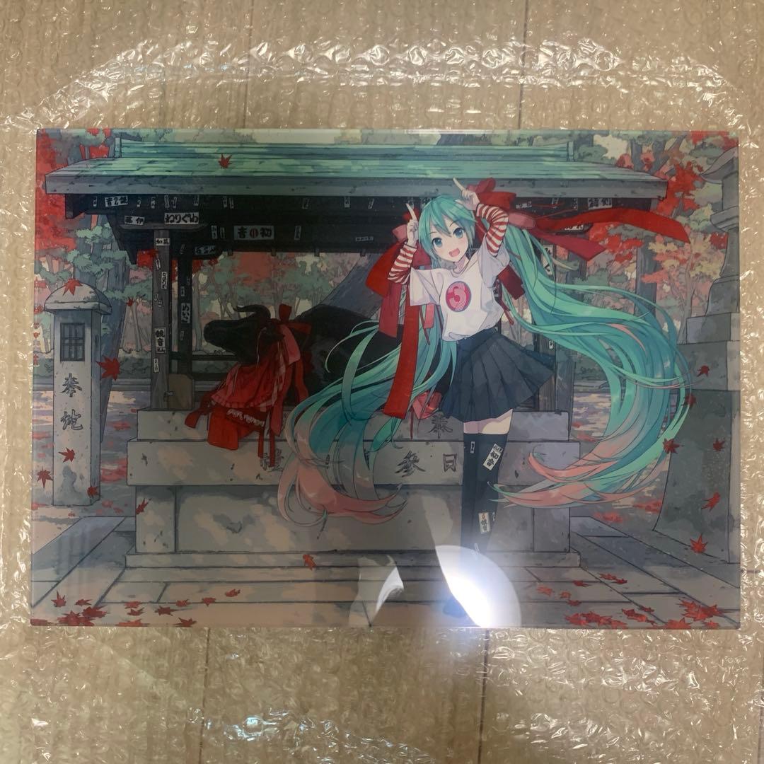 初音ミク　KYOTO NIPPON FESTIVAL アクリルパネル