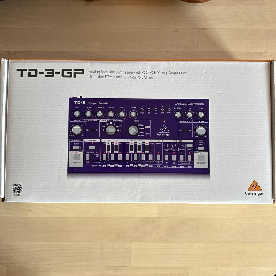 BEHRINGER TD-3 GP アナログシンセサイザー