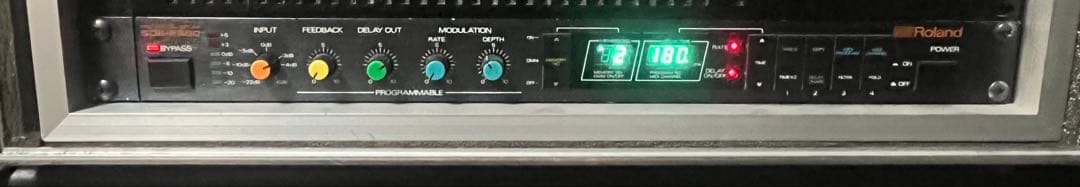 BOOWY 布袋さん使用機材　ローランドSDE-2500 ヘリコプターサウンド