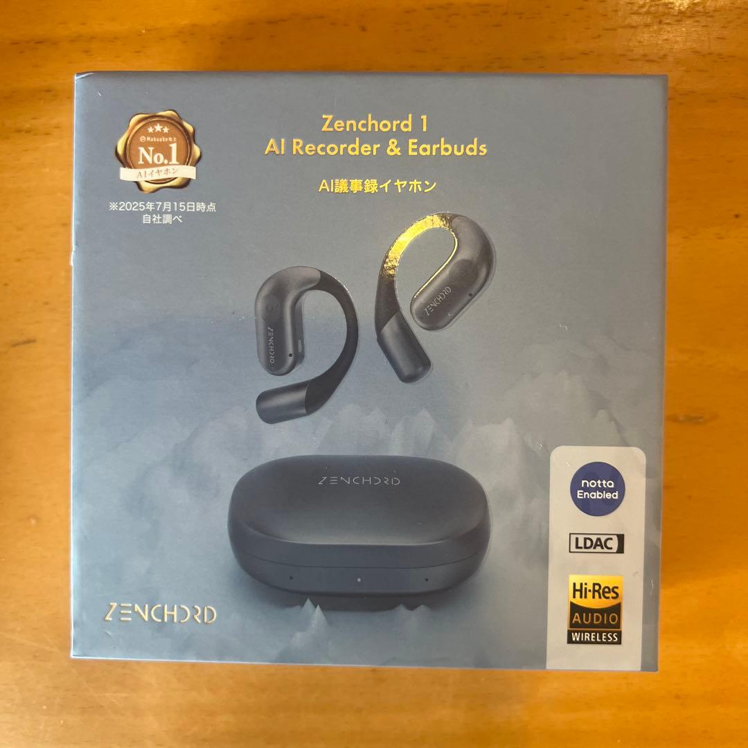Zenchord 1 ワイヤレスイヤホン AI録音機能搭載