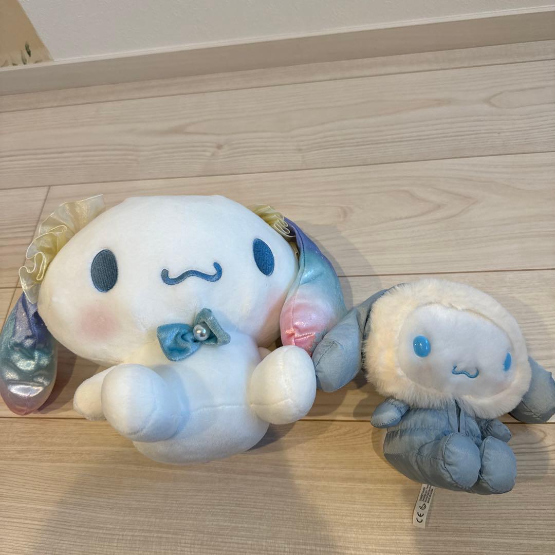 シナモロールのぬいぐるみセット　サンリオ　Sanrio
