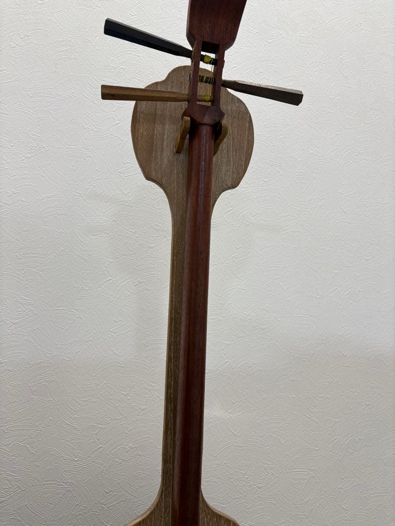 三味線 本体 花柄装飾 3弦 和楽器