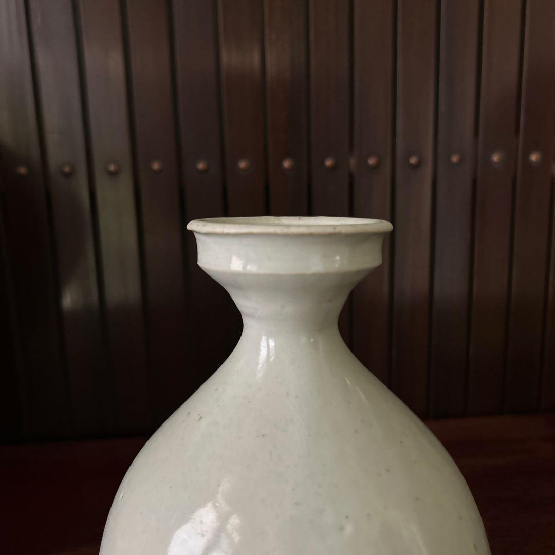 李朝　白磁徳利　初期