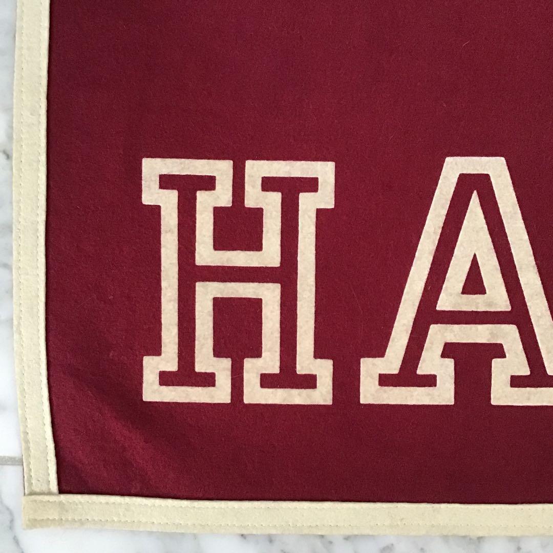 50s 60s ハーバード大学 フェルトバナー ビンテージ レア