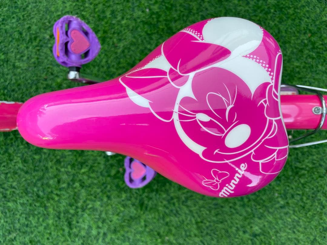 ミニーマウス 幼児用自転車 ピンク