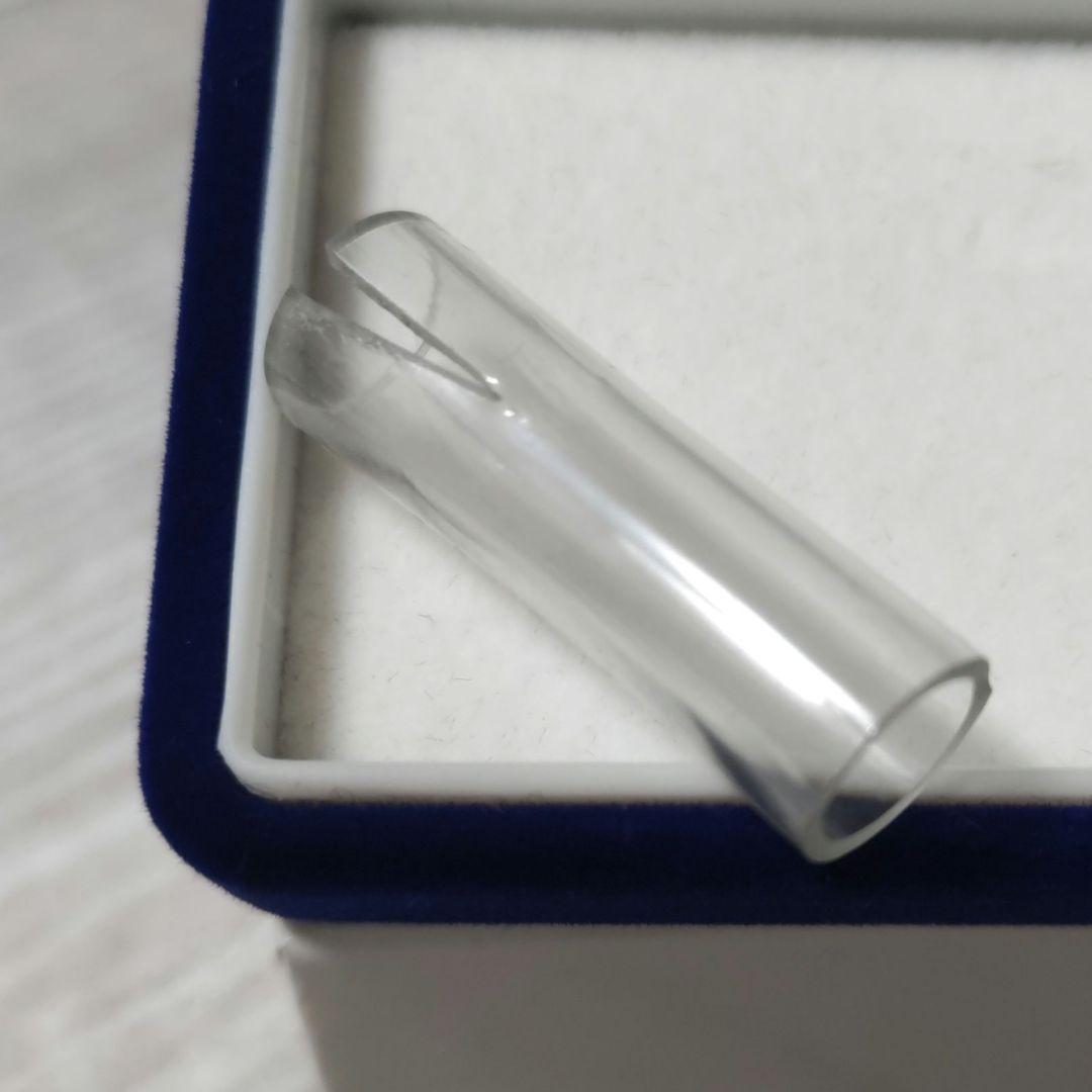 未使用品(テグスつき)佐瀬勇さん作ガラスペン/佐瀬工業所①