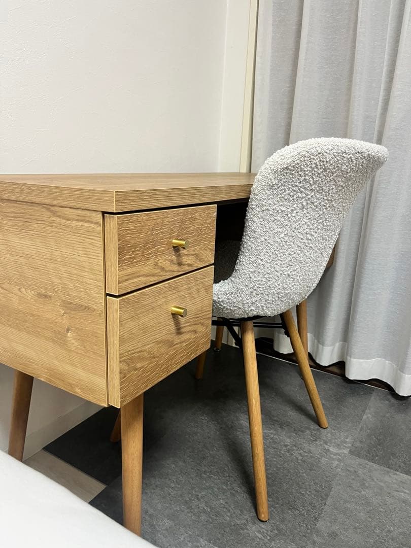 【Marutenさん専用】LOWYA ドレッサー シェビーナチュラル　机