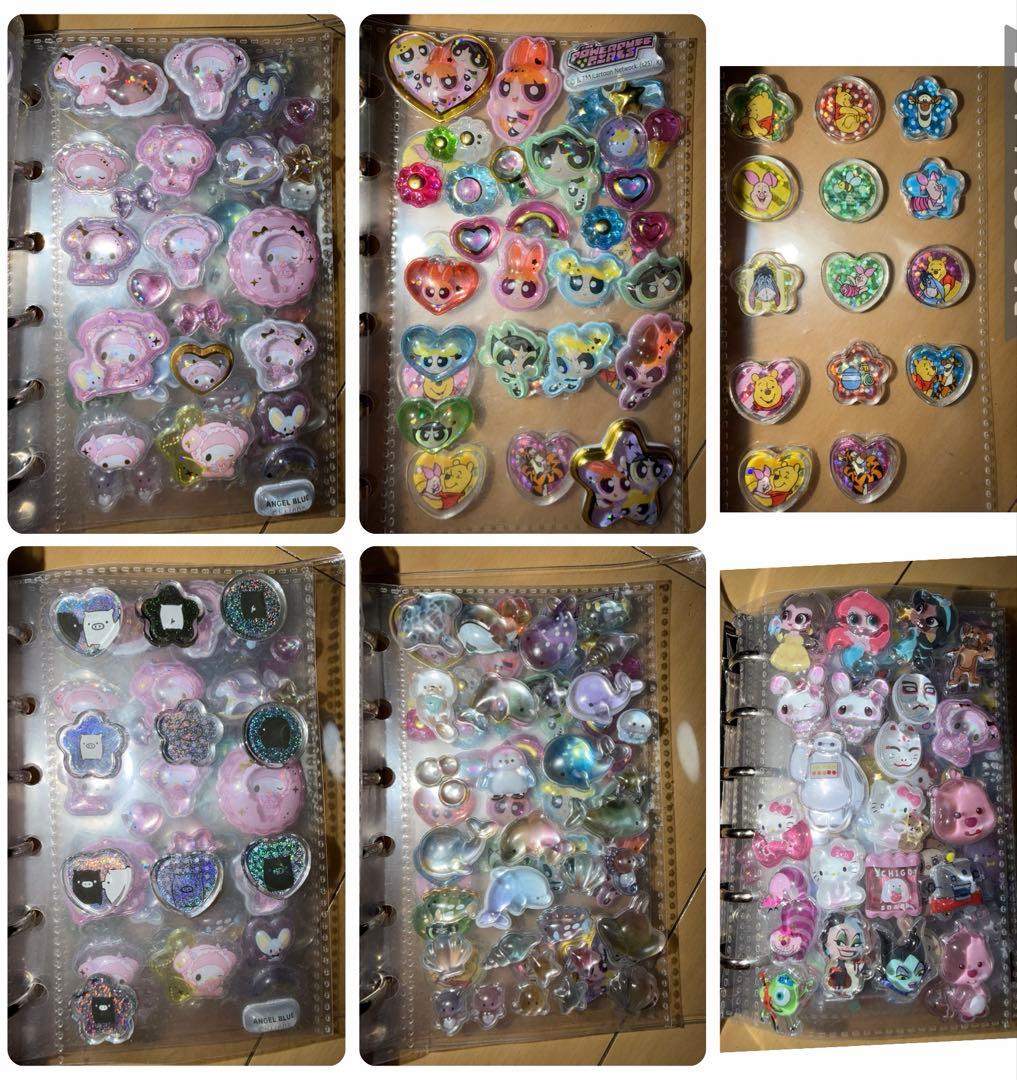 【新品未使用28枚♡シール帳２セット】 ボンボンドロップシールまとめ売りサンリオ