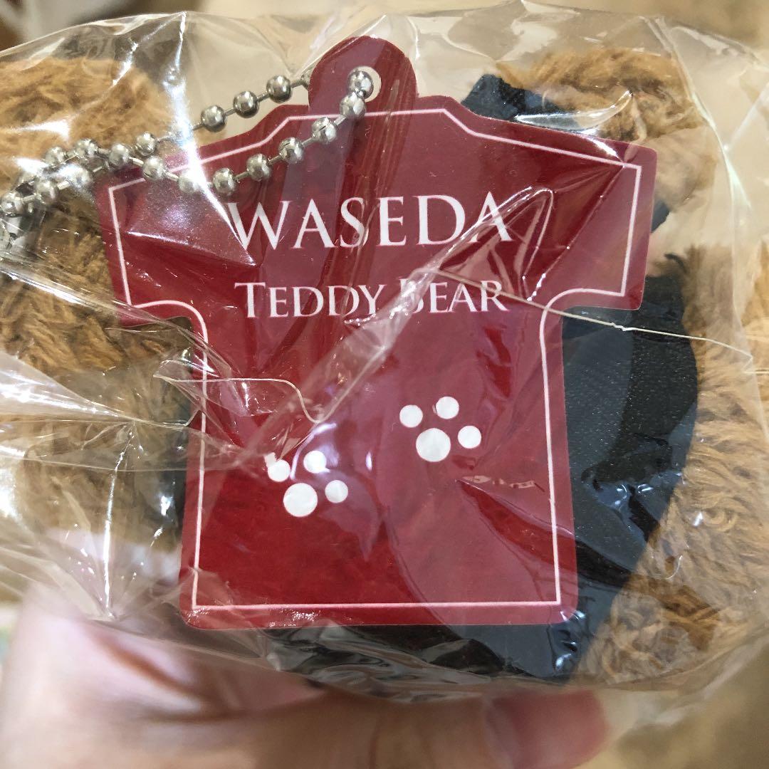 早稲田大学限定テディベア　レア　即日発送　くま　ぬいぐるみ　非売品　コレクション