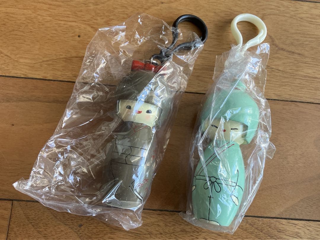 和風キャラクター ストラップ 4個セット　洋子　キーホルダー