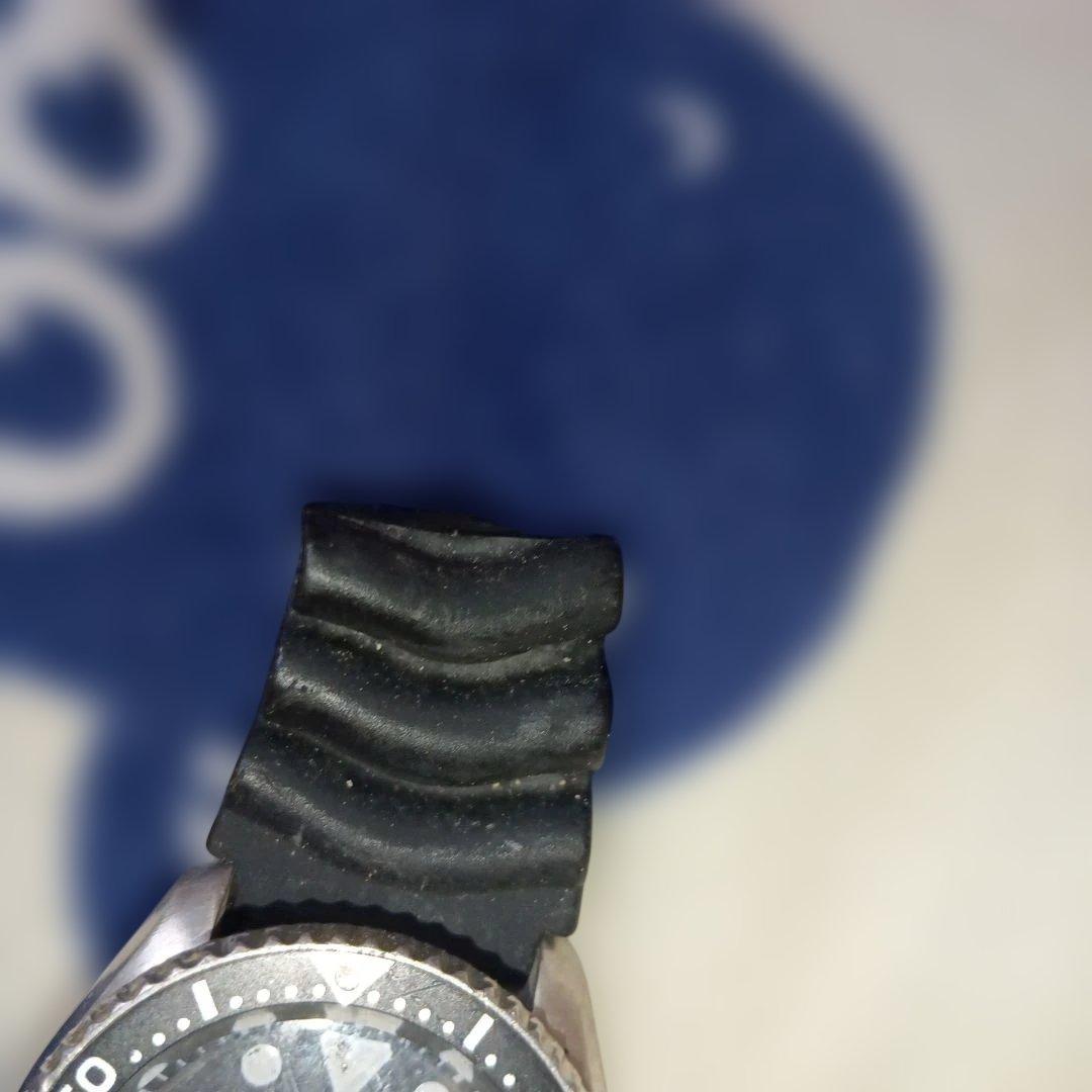 伸*矢様 【ジャンク☆】SEIKO 自動巻きダイバーズウォッチ 黒