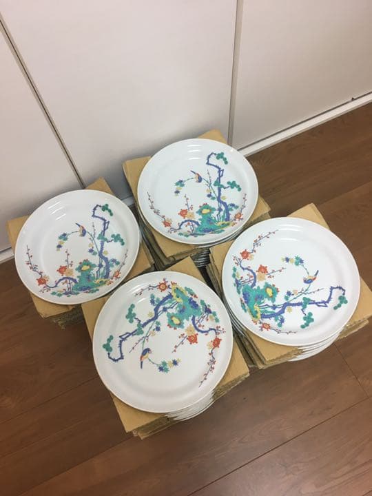 ◼️色絵磁器◼️絵皿・40枚セット