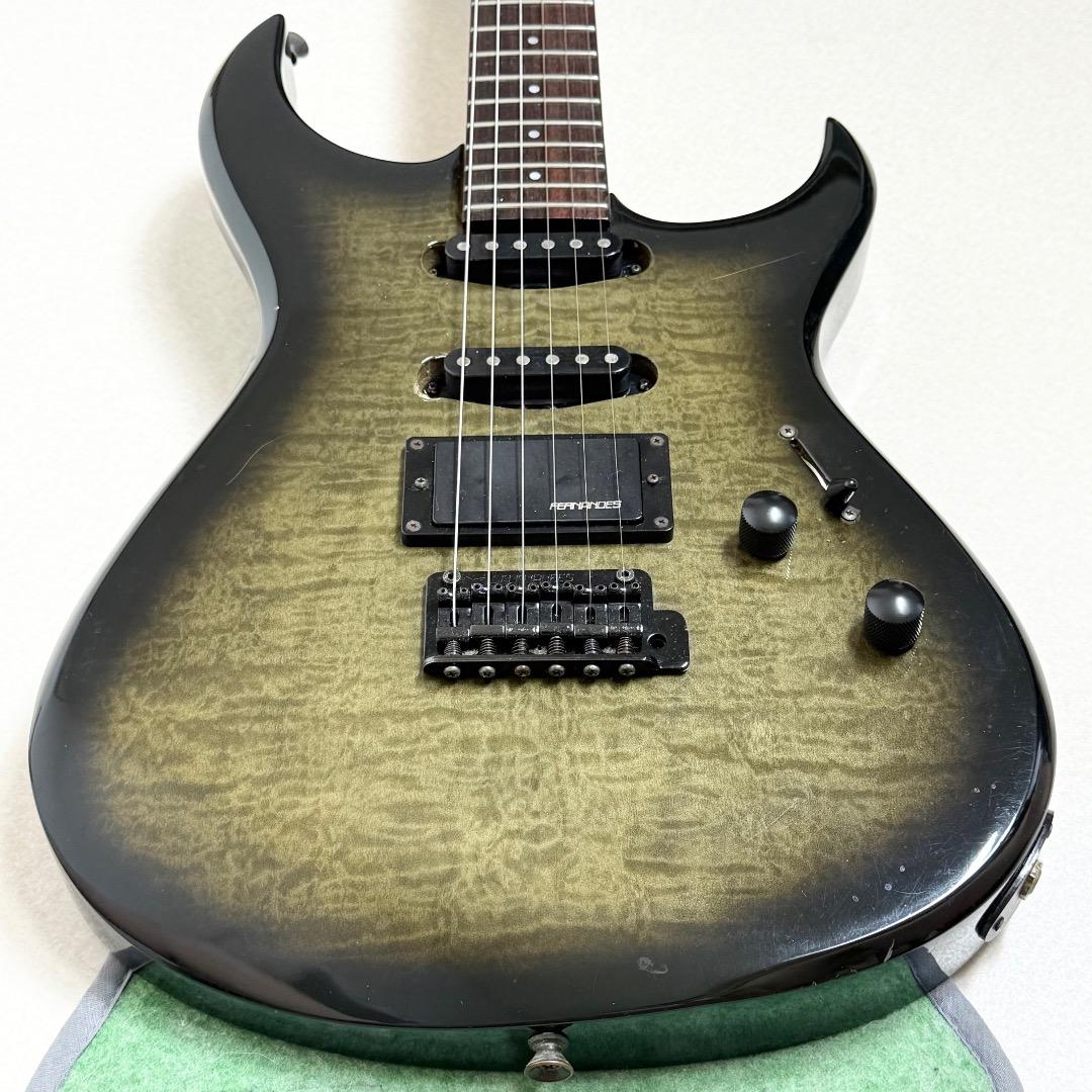 FERNANDES フェルナンデス FGZ エレキギター キルテッド 杢目