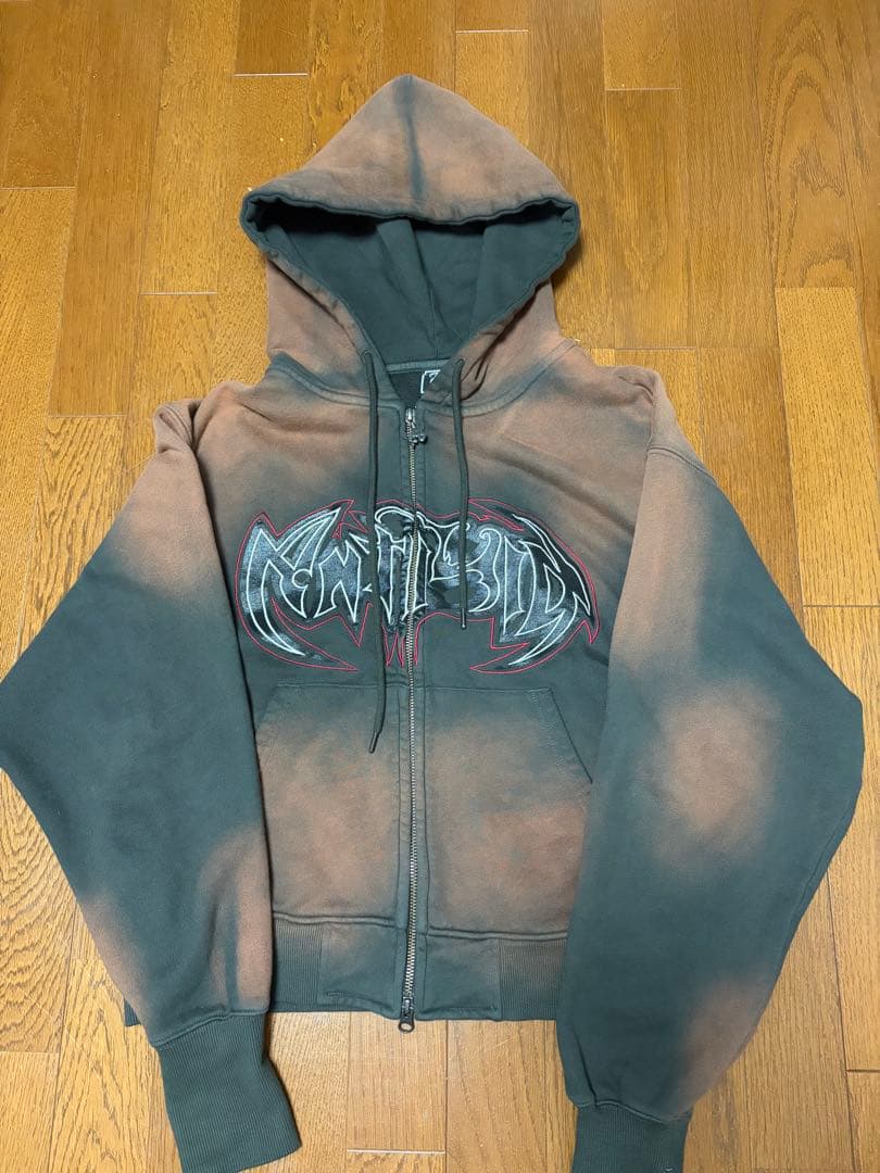 トップス ANTIMID ZIP HOODIE