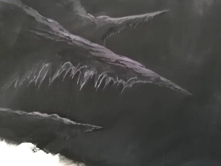 タイガーマスク セル画 直筆背景付き