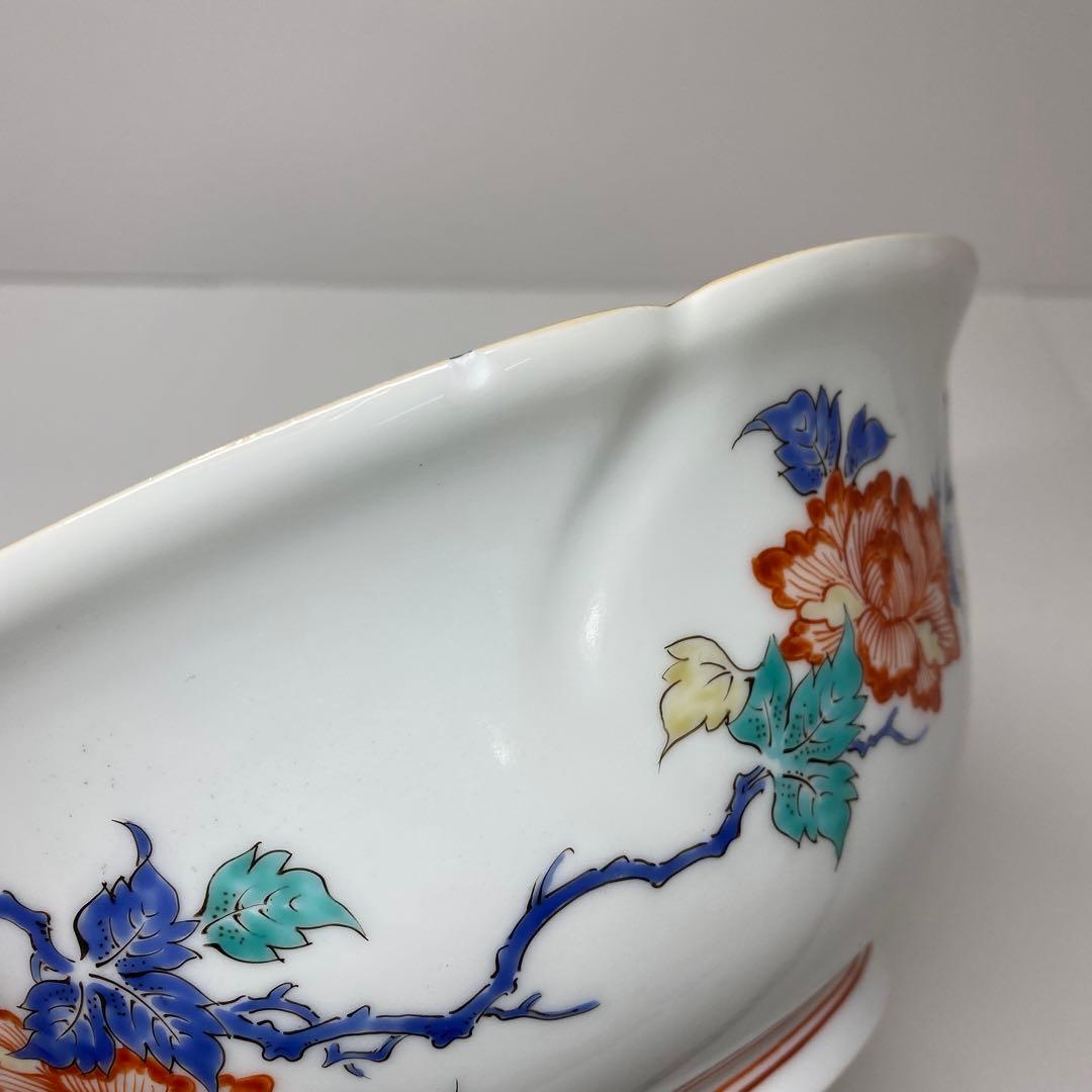 酒井田柿右衛門　大鉢　直径約約24㎝　東Y7-0117①