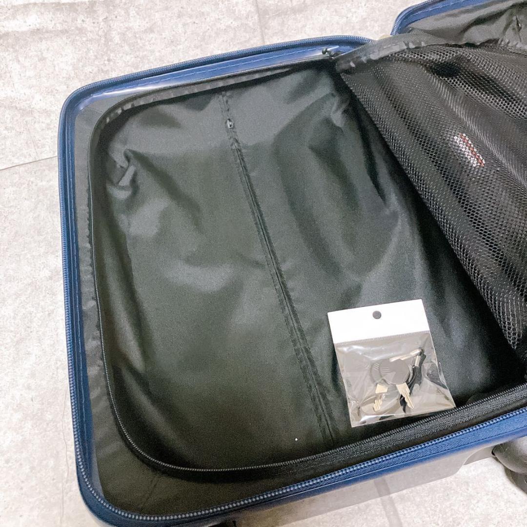 FREQUENTER WAVE キャリーケース ネイビー 34L 機内持込サイズ