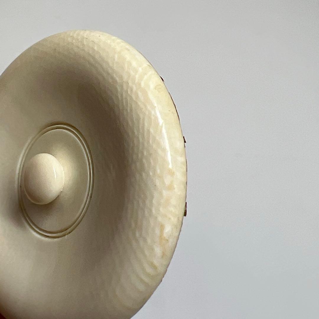 ☆茶3 名工　杉田祥平造　清閑寺窯　瀧浪　茶入　共箱　h7.8cm