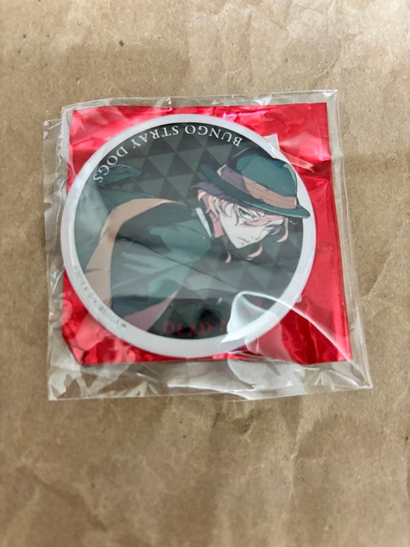 文豪ストレイドッグス 文スト　DEAD APPLE　缶バッジ　中也