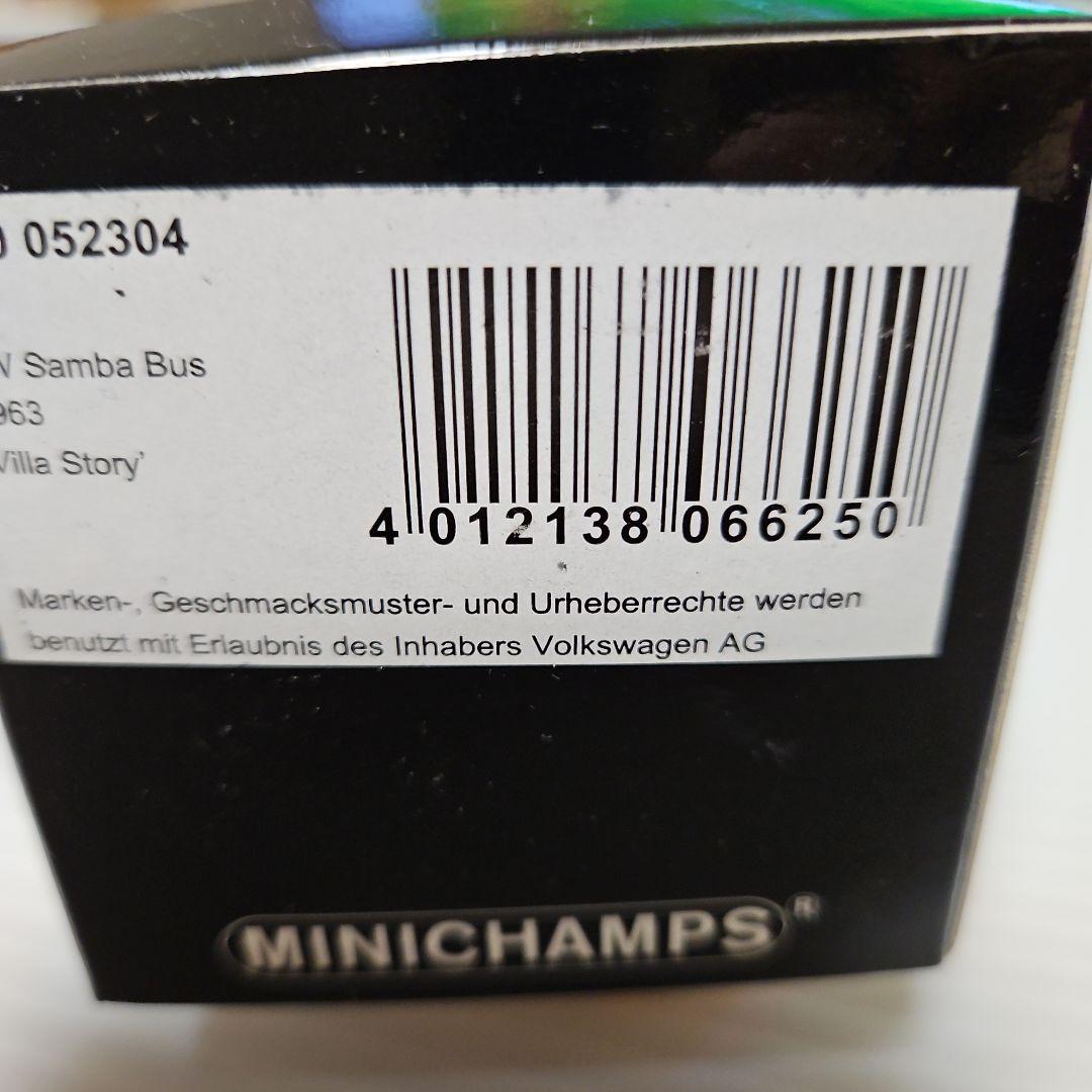 入手難　未使用❗MINICHANPS VW Samba Bus 1963