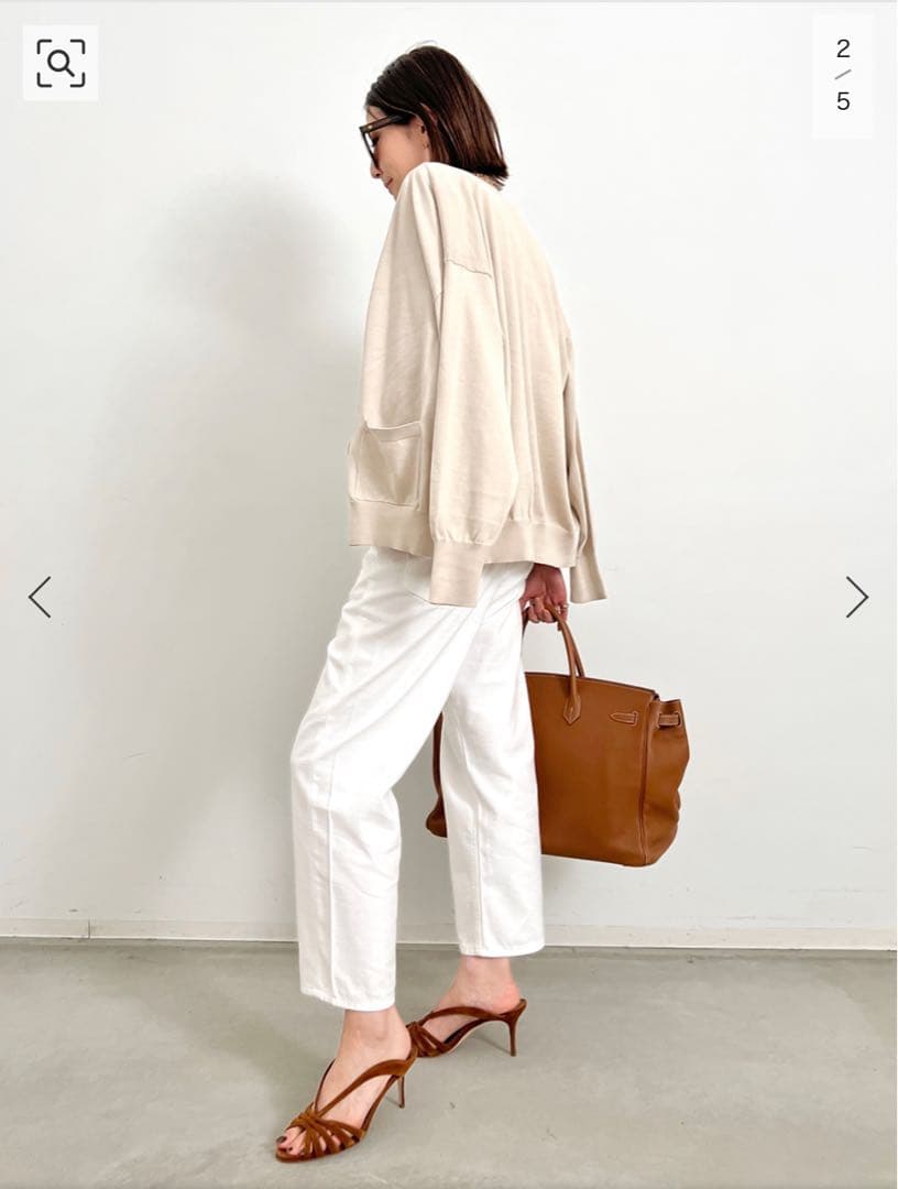 マディソンブルー サルエルパンツ　SAROUEL PT L.oz BS