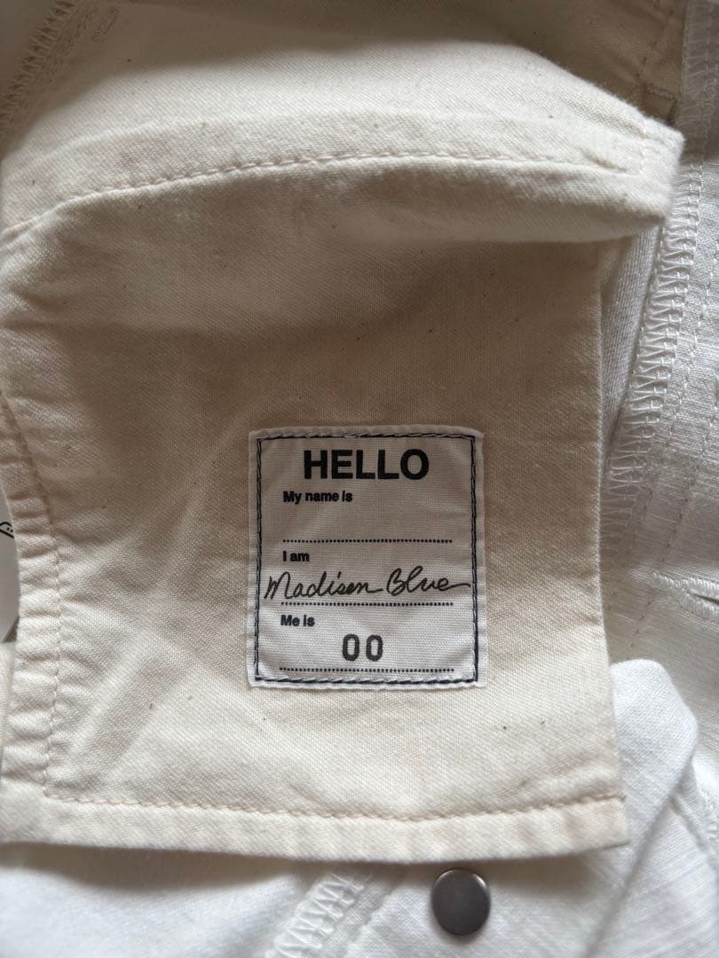 マディソンブルー サルエルパンツ　SAROUEL PT L.oz BS