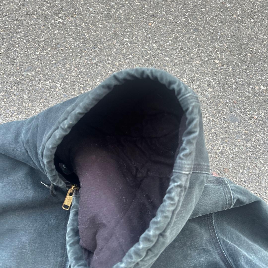 あ*よ様 鬼フェード 90s カーハート フェードブラック アクティブジャケット