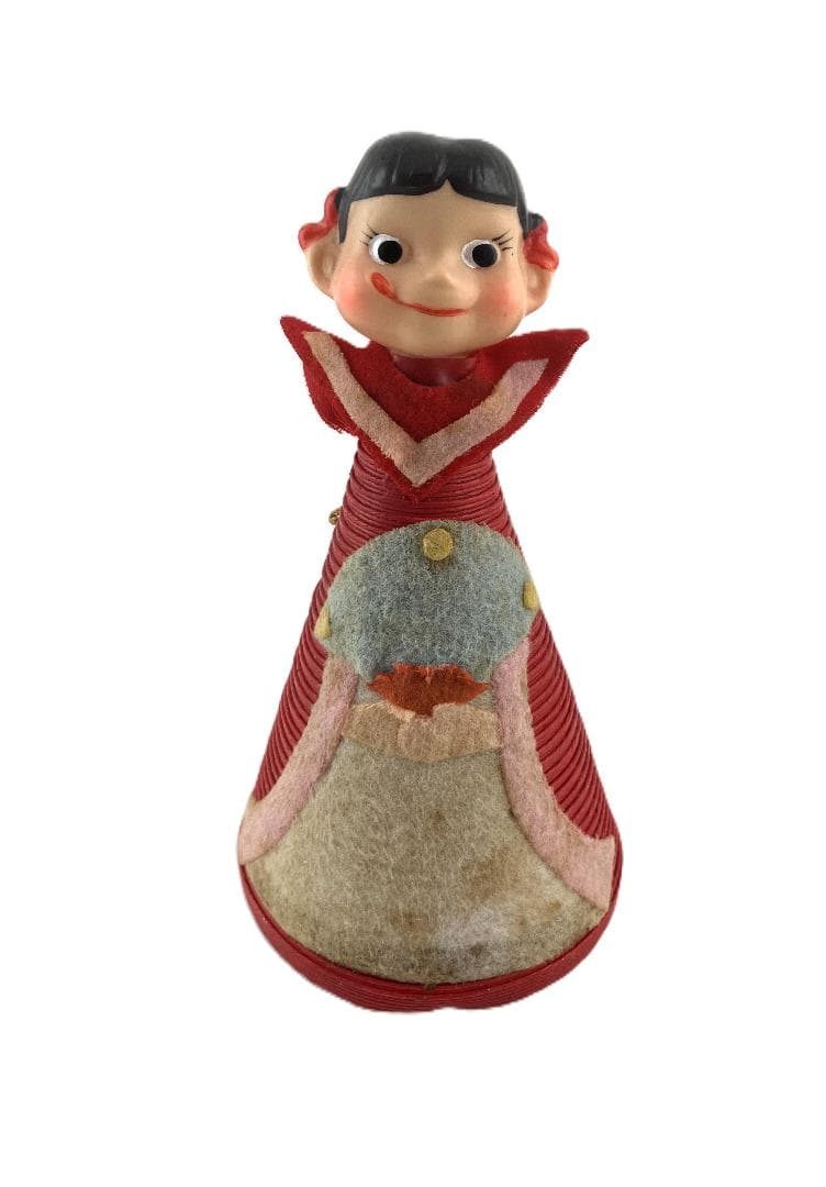 ◇希少 レア 不二家 ペコちゃん ソフビ 置物 人形 お菓子ケース 昭和レトロ◇