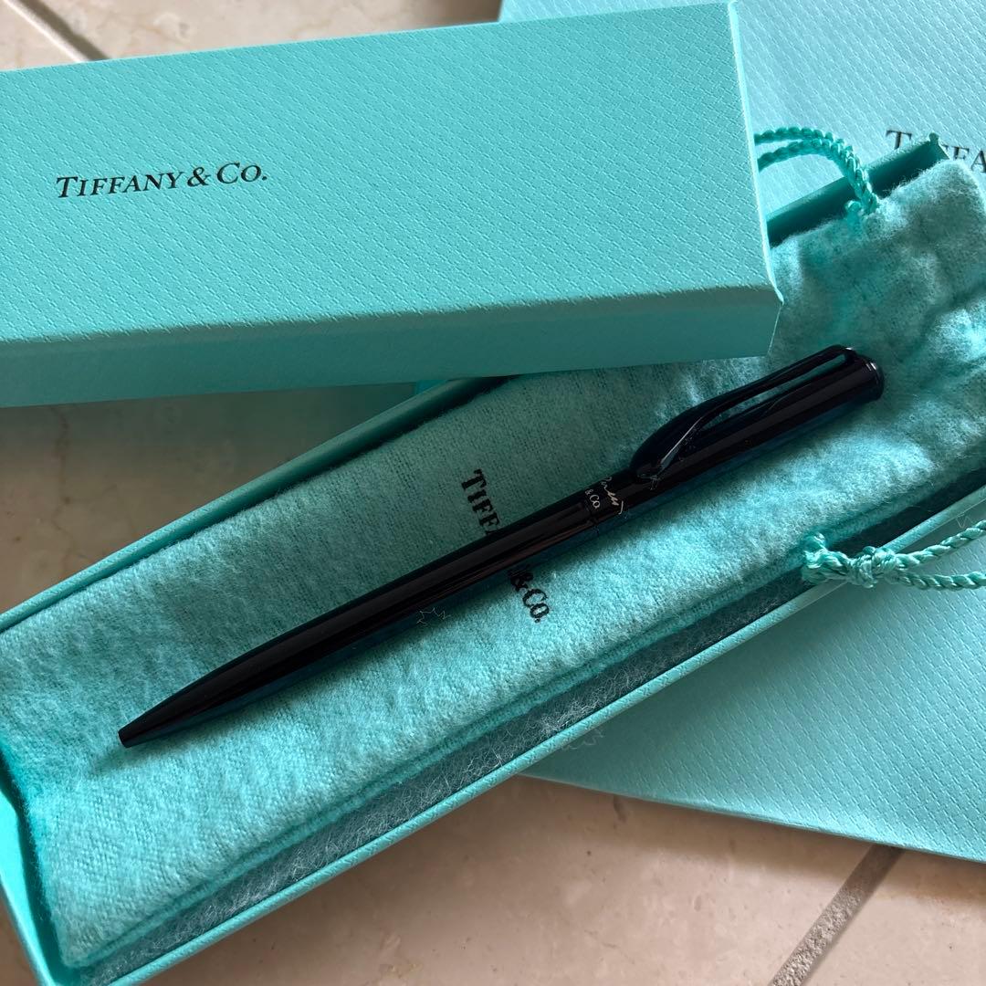 rrrrwan Tiffany & Co. ブラックボールペン