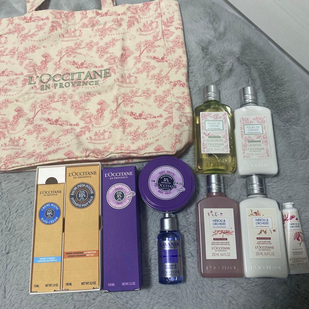 L'OCCITANE ロクシタン　ボディミルク　シャワージェル　ハンドクリーム