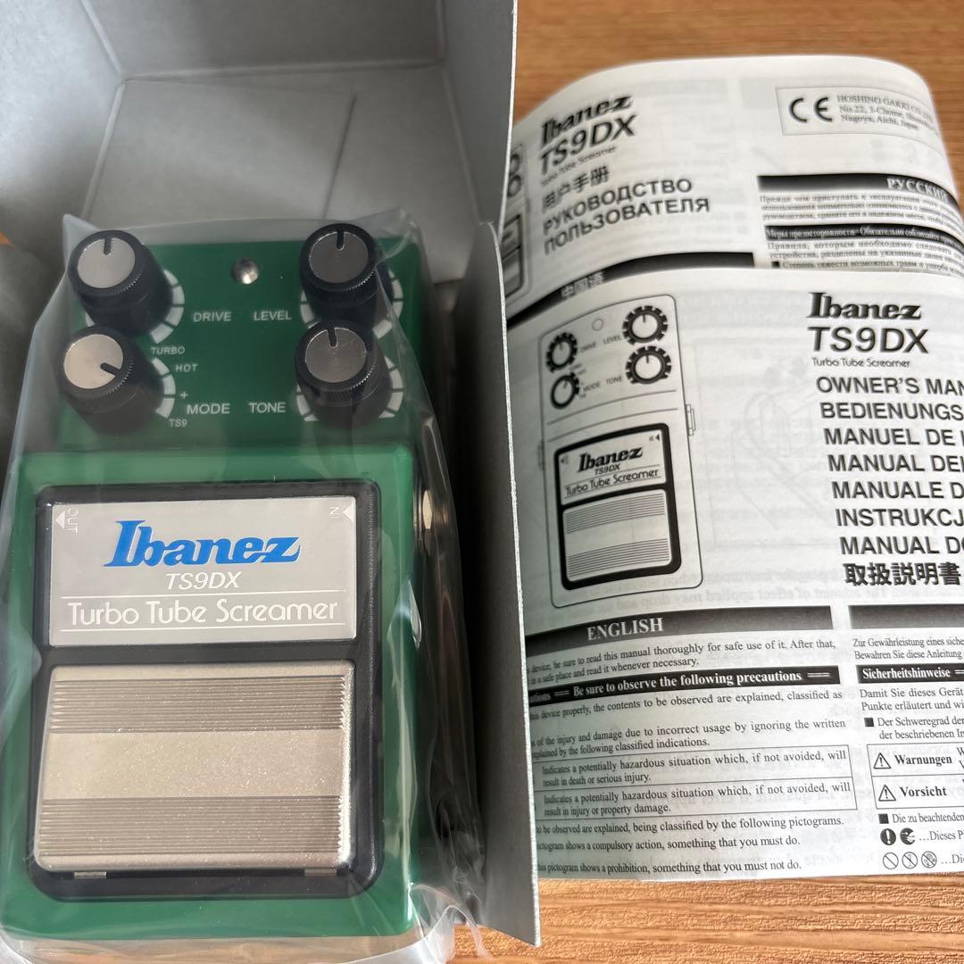 新品未使用 Ibanez TS9DX Turbo Tube Screamer