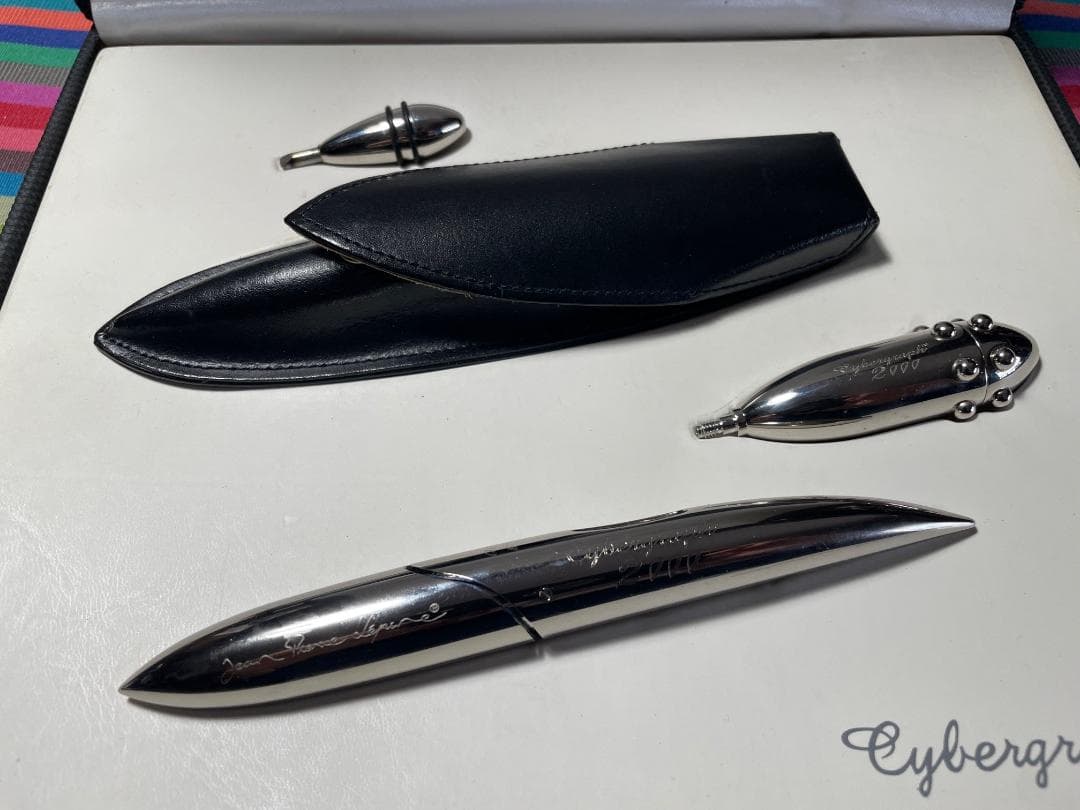 入手困難　希少ジャン・ピエール・レピーヌ　サイバーグラフ　万年筆１８ＫニブＭ程度