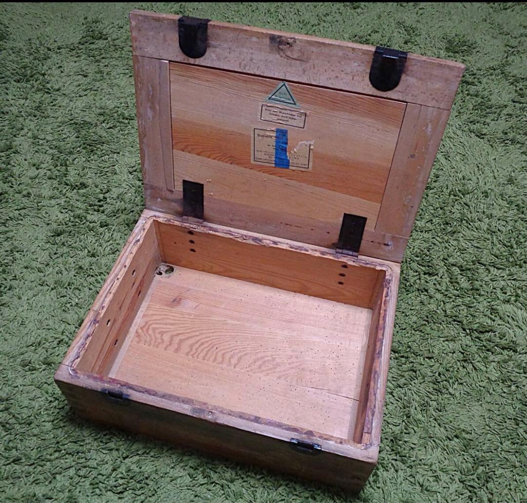 ドイツ軍/初期型 弾薬庫【実物】