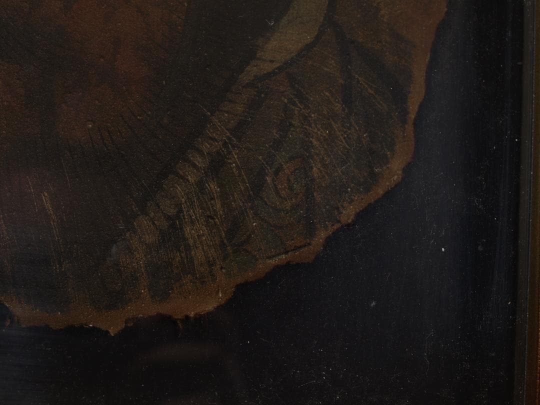 骨董市掘り出し品 中国唐時代　敦煌莫高窟壁画 彩絵AK1947A7-2