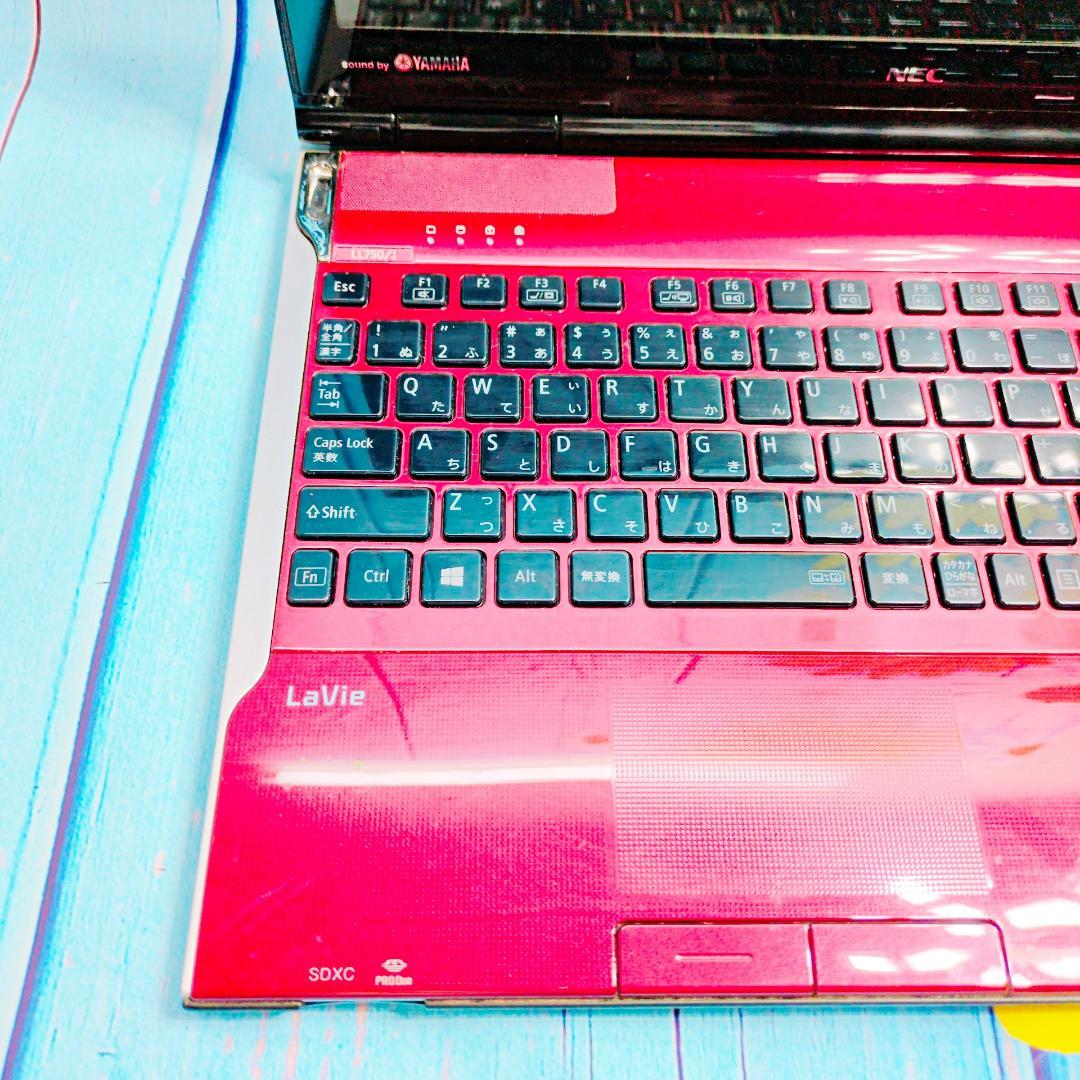 タッチ対応 i7×SSD256 Office付 快適Win11 設定済ノートPC