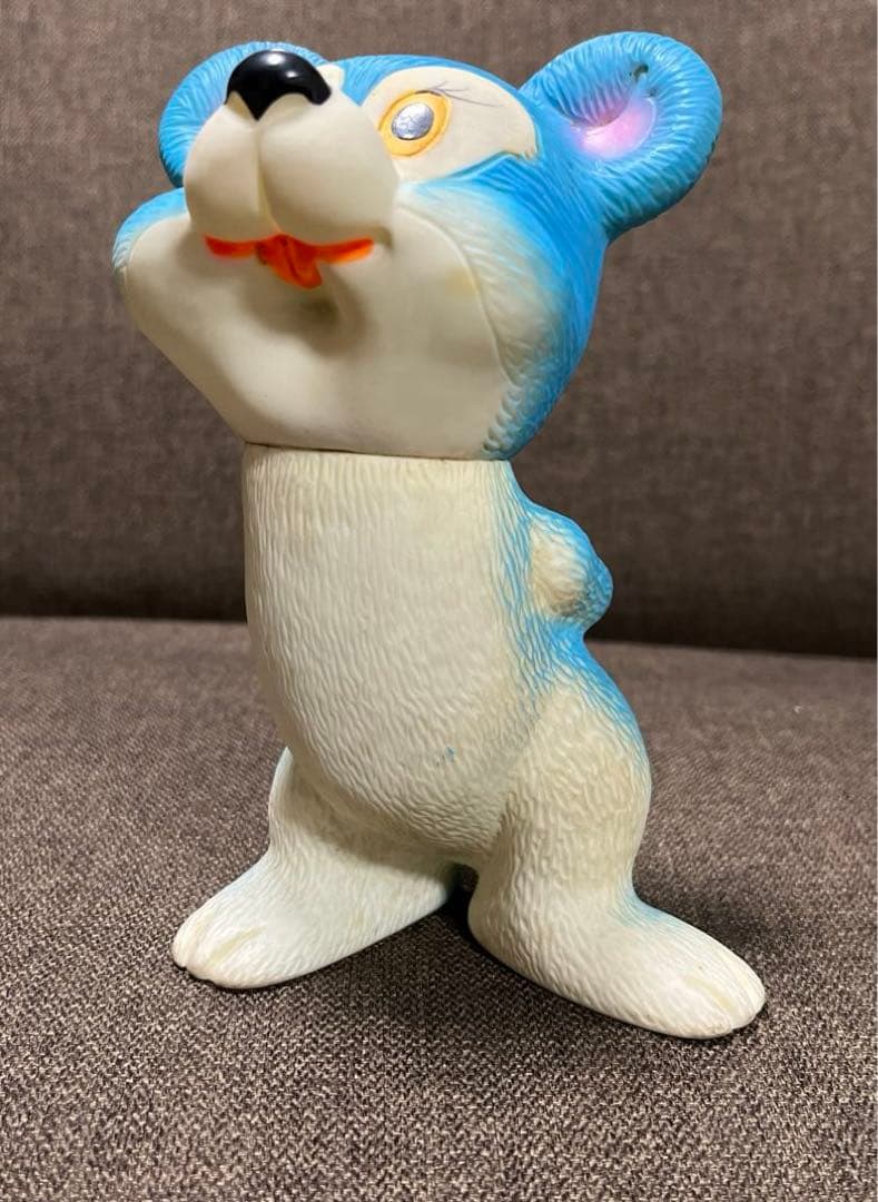 【昭和レトロ　ソフビ】ジェリーマウス？　＊昭和レトロ　当時物　希少　レア