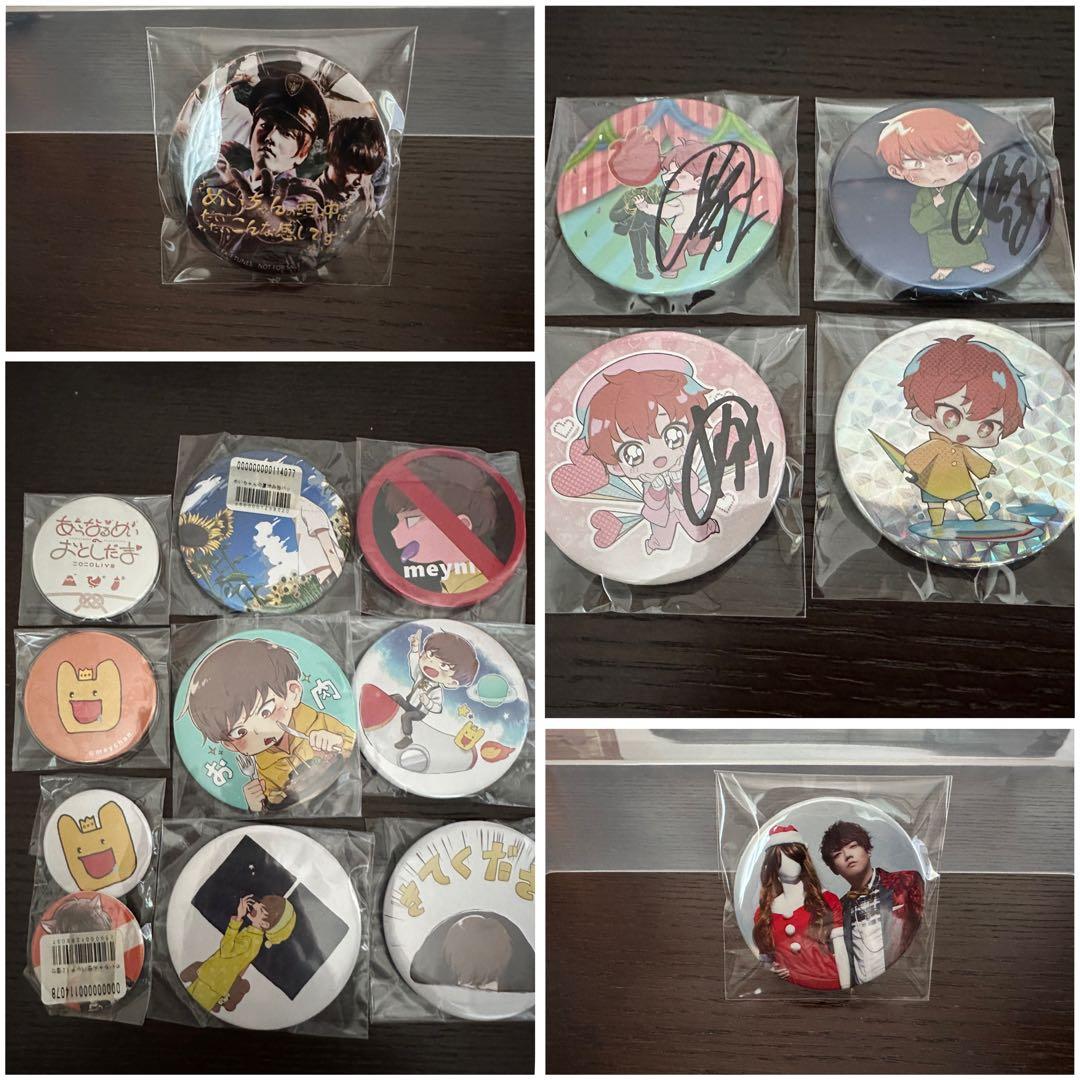 めいちゃん 缶バッジセット