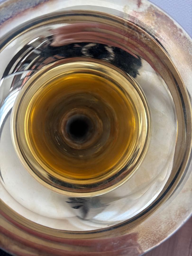 YAMAHAマウスピース テナーホーン 現状品 ケース付 吹奏楽 経年品