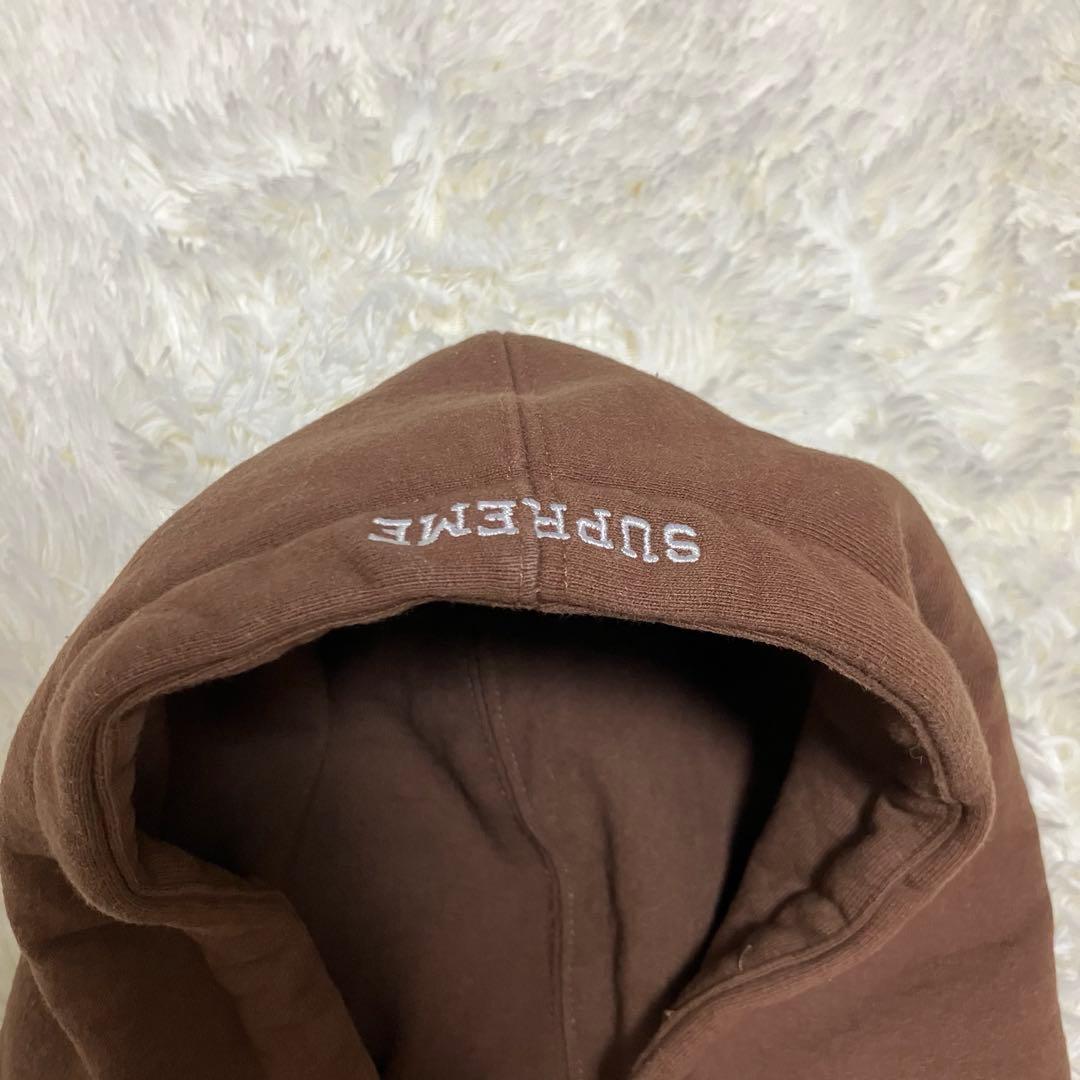 Supreme S Logo Hooded ツノ ブラウン L