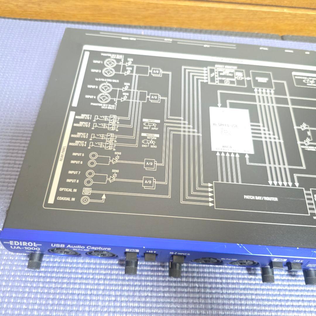 110】Roland EDIROL UA-1000 USBオーディオキャプチャー
