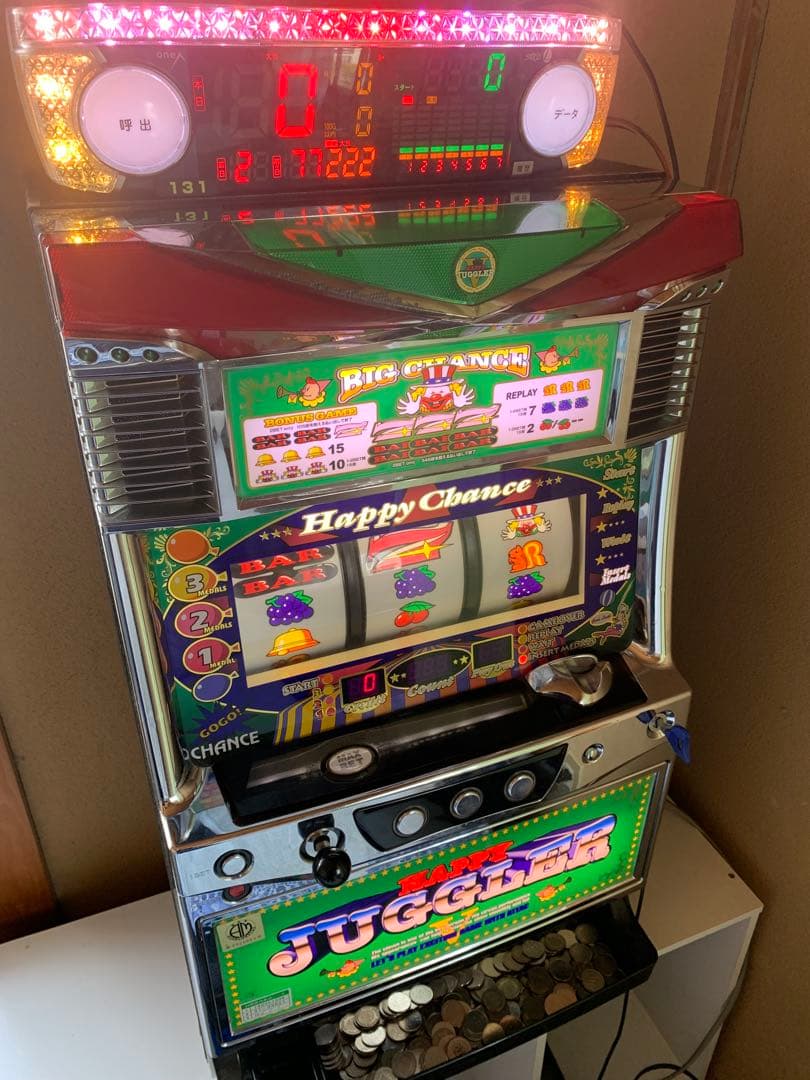 S*E様 スロットマシン ハッピージャグラーⅤⅡ