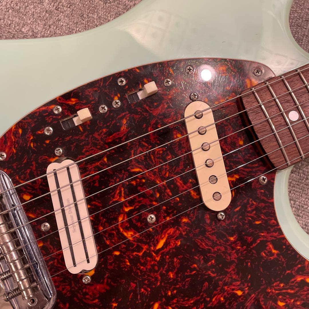 フェンダー ムスタング エレキギター ピックアップ換装 ギグバック付 送料込