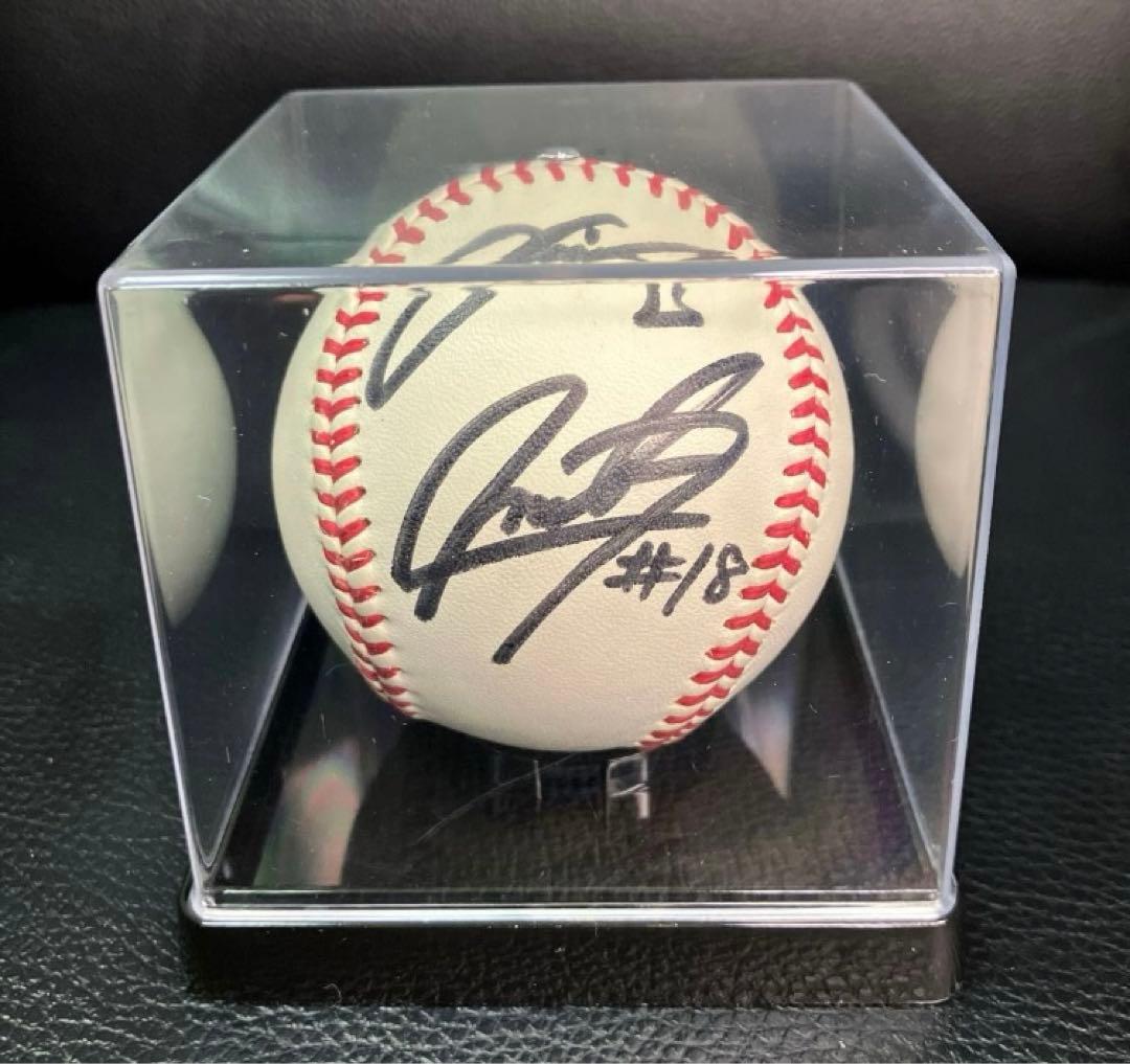 松坂大輔　直筆サインボール　野球選手　NPB 野球スポーツ選手
