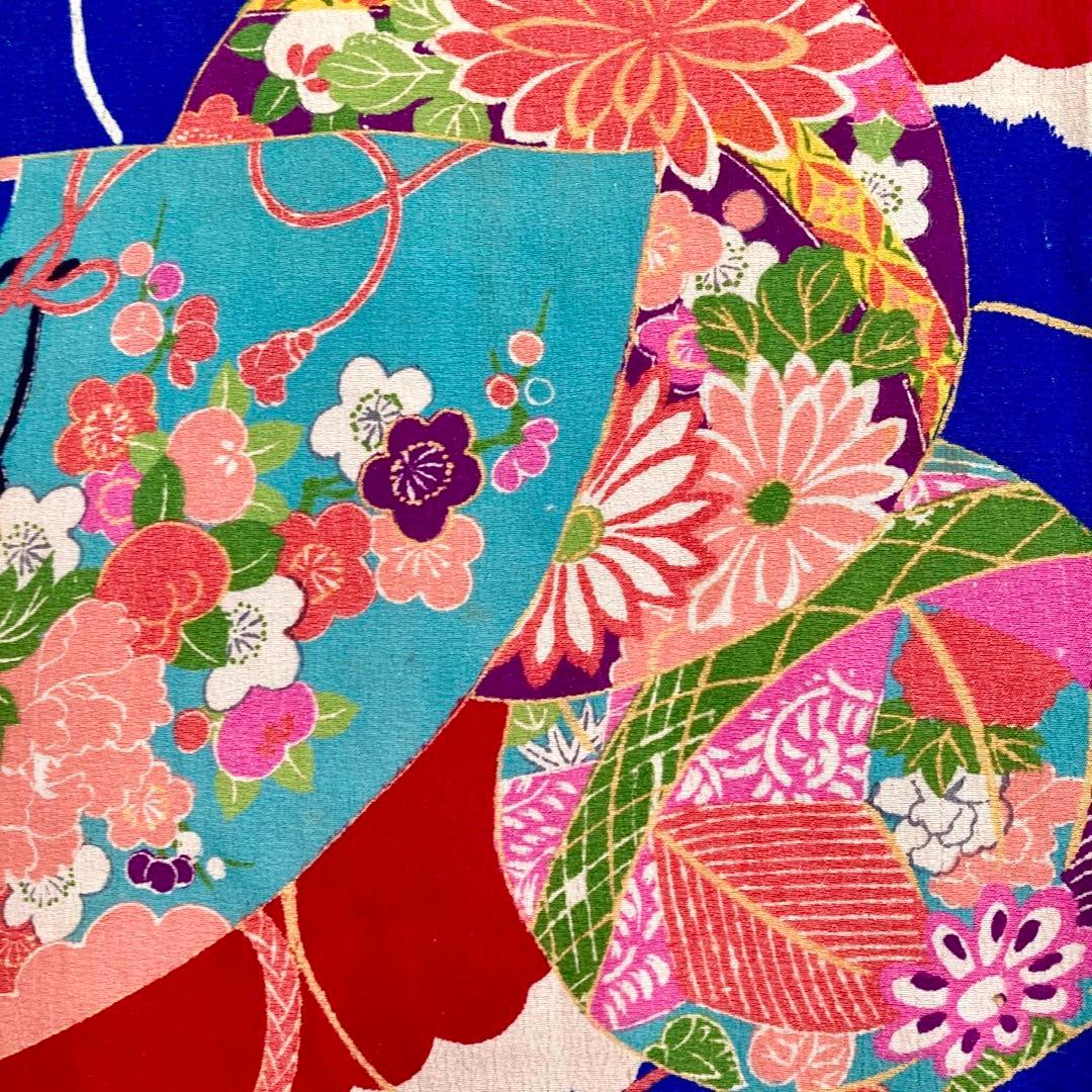 ★ゆうです★アンティーク女の子 子供着物 七五三 アンティーク着物 NO5