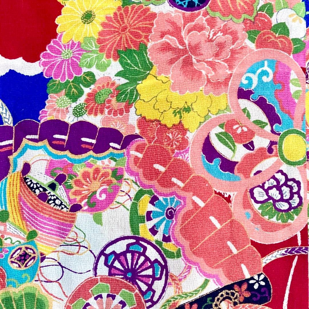 ★ゆうです★アンティーク女の子 子供着物 七五三 アンティーク着物 NO5