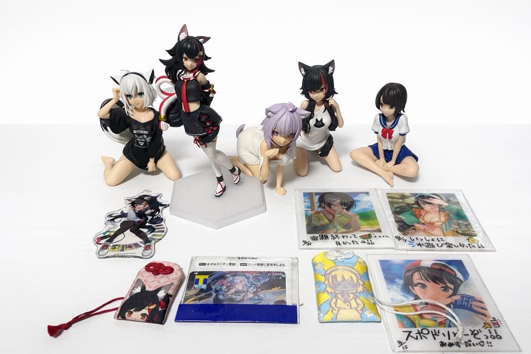 な*様 大神ミオ 白上フブキ 猫又おかゆ しぐれうい 大空スバルフィギュア グッ