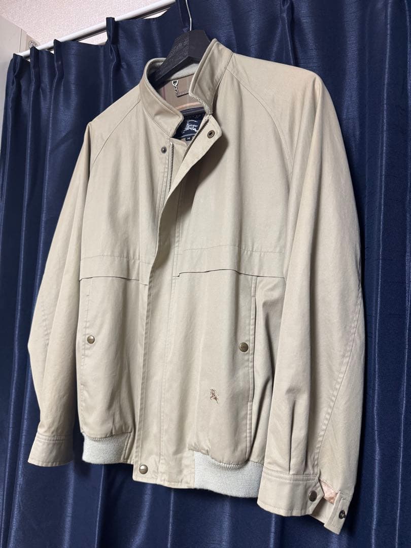 ビンテージ80sバーバリーBurberryブルゾンジャケット古着メンズレディース